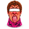 BlueJose Funny Ugly Face Ski Mask Crazy Missing Teeth Big Lips Curly Mustache Grumpy Grandma & Tongue Out Expressions Full Face Balaclava (10 faces)