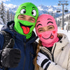 BlueJose Funny Cartoon Emoji Face Ski Mask Colorful Winking Smiling Confused & Sleepy Expressions Full Face Balaclava (12 masks)