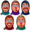 BlueJose Funny Ugly Face Ski Mask Crazy Missing Teeth Big Lips Mustache & Tongue Out Expressions Full Face Balaclava (20 faces)