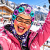 BlueJose Funny Hair Rollers Meme Grandma Balaclava Ski Mask (5 Faces)