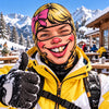 BlueJose Funny Group Face Balaclava Ski Mask (5 Faces)