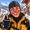 BlueJose Funny Group Face Balaclava Ski Mask (5 Faces)
