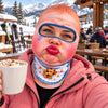 BlueJose Funny Crazy Face Ski Mask Gorilla Bubblegum Snow Monster Big Lips & Cartoon Expressions Full Face Balaclava (5 faces)