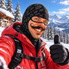 BlueJose Funny Ugly Face Ski Mask Crazy Tongue Big Lips Mustache Grumpy & Hilarious Facial Expressions Full Face Balaclava (5 faces)