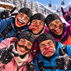 BlueJose Funny Expression 3D-Print Face Mask Balaclava (5 faces)