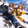 BlueJose Funny Animal Face Ski Mask Donkey Hippo Rabbit & Sloth Crazy Smiling Full Face Balaclava (5 faces)