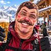 BlueJose Funny Grandma Old Man Balaclava Ski Mask Set (3 Faces)
