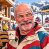 BlueJose Funny Grandma Old Man Balaclava Ski Mask Set (3 Faces)