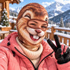 BlueJose Funny Animal Ski Mask Balaclava (3 animals)