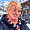 BlueJose Funny Realistic Vintage Face Ski Mask Old Man Grandma Blonde Grandpa & Retro Girl Full Face Balaclava (4 faces)