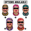 BlueJose Funny Gangster Old Man & Grandma Face Ski Mask Gold Chains Cigars Missing Teeth & Hip Hop Expressions Full Face Balaclava (5 faces)