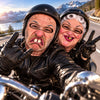 BlueJose Funny Grandpa Grandma Motobiker Ski Mask Face Balaclava (5 faces)