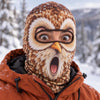 BlueJose Funny Animal Face Ski Mask Sloth Llama Frog Owl Walrus & Chameleon Cartoon Full Face Balaclava (10 animals)