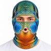 BlueJose Funny Fish Face Ski Mask Largemouth Bass Rainbow Trout Catfish Walleye Northern Pike & Freshwater Fish Full Face Balaclava (10 fish masks)