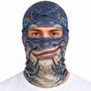 BlueJose Funny Fish Face Ski Mask Largemouth Bass Rainbow Trout Catfish Walleye Northern Pike & Freshwater Fish Full Face Balaclava (10 fish masks)