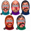 BlueJose Funny Ugly Face Ski Mask Crazy Missing Teeth Big Lips Mustache & Tongue Out Expressions Full Face Balaclava (20 faces)