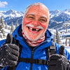 BlueJose Funny Character Balaclava Ski Mask 3D Printed Old Man Walrus Braces Smile Hood (5 Faces)
