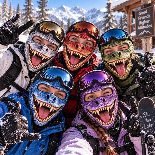 BlueJose Dinosaur Balaclava Face Mask (5 colors)