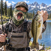 BlueJose Funny Bass Fish Face Balaclava Face Mask (10 faces)