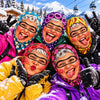 BlueJose Funny Grandma Balaclava Face Mask (5 Faces)