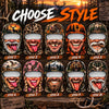 BlueJose Wildlife Animal Camo Funny Face Balaclava Face Mask (10 animals)