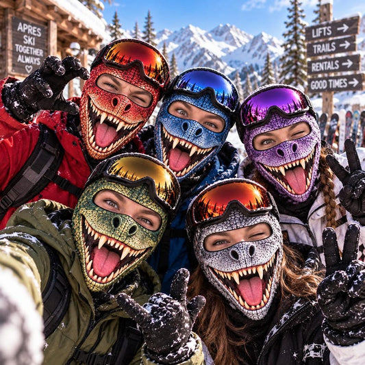 BlueJose Dinosaur Balaclava Face Mask (5 colors)