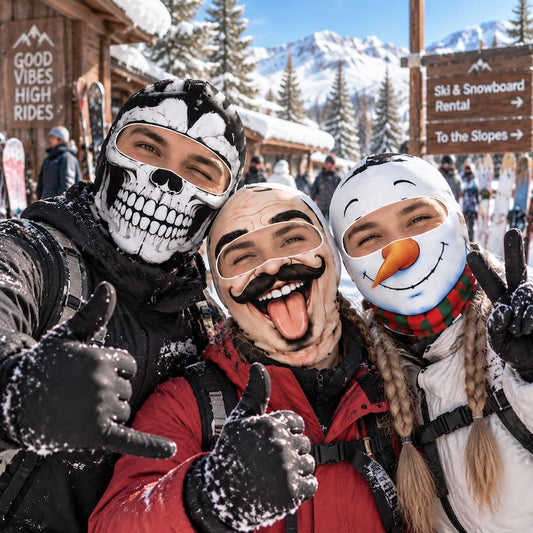 BlueJose Goofy Face Covering Balaclava Face Mask (23 Masks)