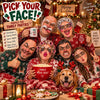 BlueJose Funny Family Photo Prop Christmas Balaclava Masks (10 Types)