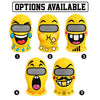 BlueJose Funny Emoji Face Ski Mask Laughing Crying Smiley Expressions Yellow Full Face Balaclava (5 emotions)