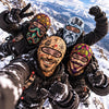 BlueJose Funny Pirate Face Ski Mask Treasure Map Octopus Skull Viking Beard & Mermaid Print Full Face Balaclava (5 faces)