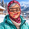 BlueJose Funny Grandma Balaclava Face Mask (5 Faces)