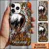 BlueJose Hunting Whitetail Buck Camo Personalized 3D Phone Case (8 colors)