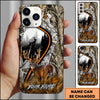 BlueJose Hunting Whitetail Buck Camo Personalized 3D Phone Case (8 colors)
