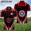 BlueJoses Thunder Archery Personalized Name Team Name 3D Shirt (4 Colors)