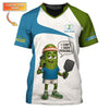 I Can’t I Have Pickleball Shirts, Custom Name Funny Pickleball Polos, Pickleball Shirt Gift for Men,