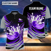 BlueJose Tornado Bowling And Pins Personalized Name Team Name 3D Shirt