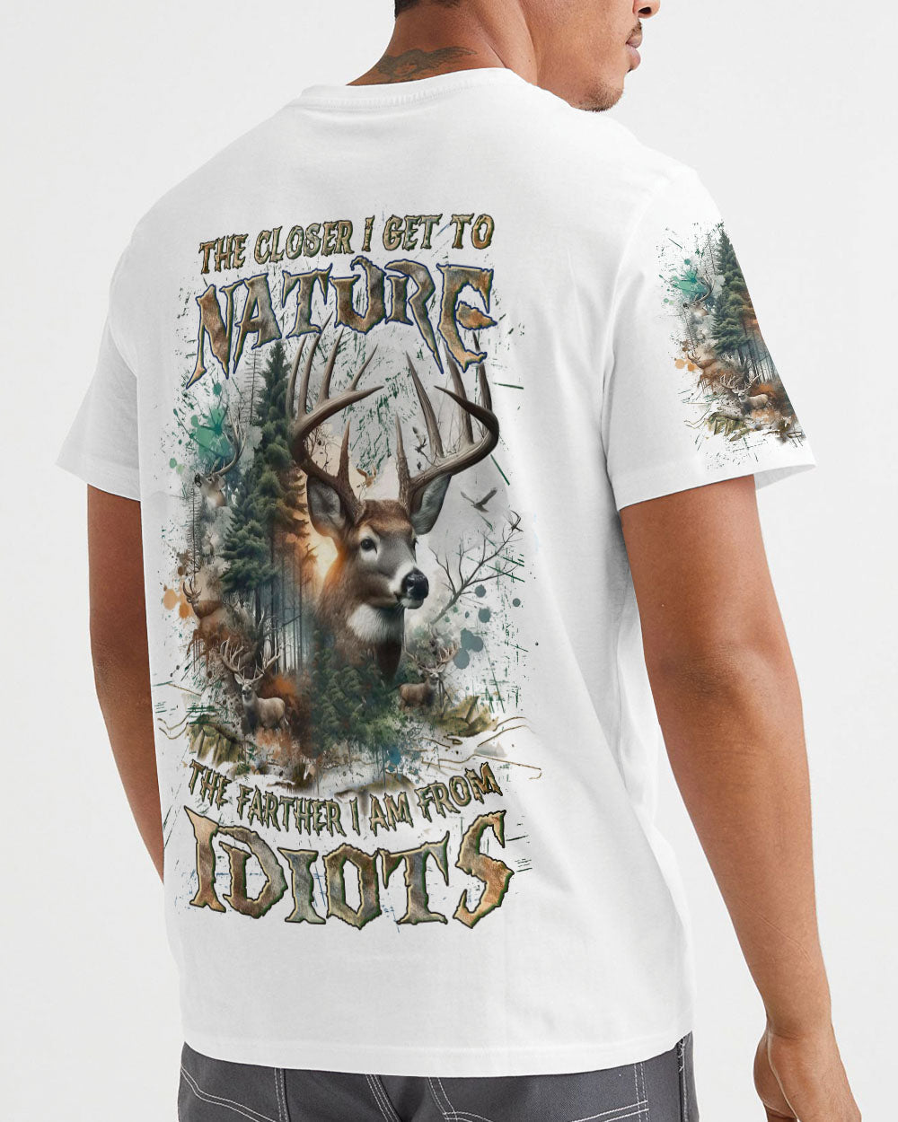 THE CLOSER I GET TO NATURE ALL OVER PRINT - YHLN0108241