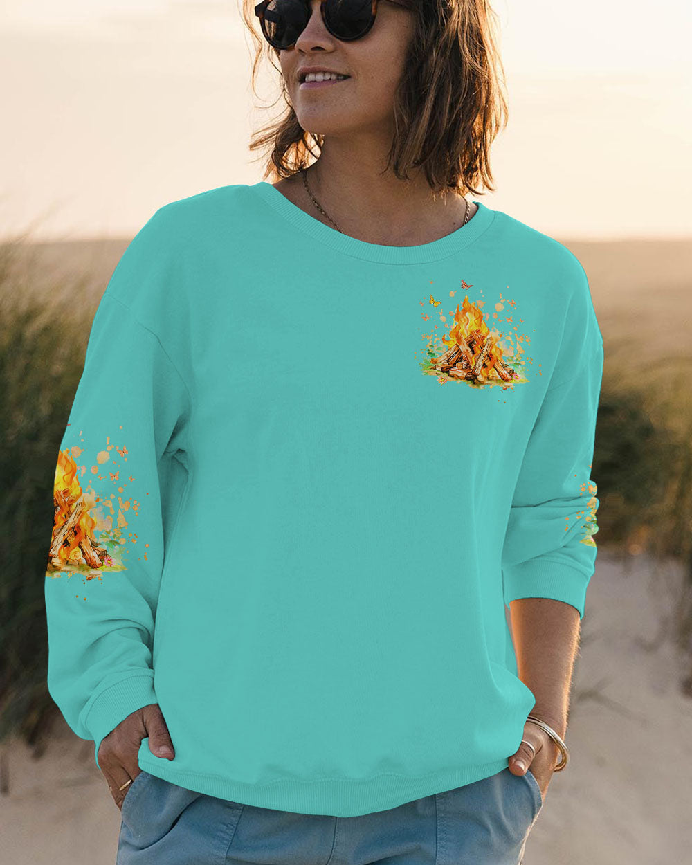 WELCOME TO OUR CAMPFIRE ALL OVER PRINT - YHHG0307241