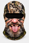 BlueJose Funny Realistic Crazy Old Hunter Head Balaclava Face Mask