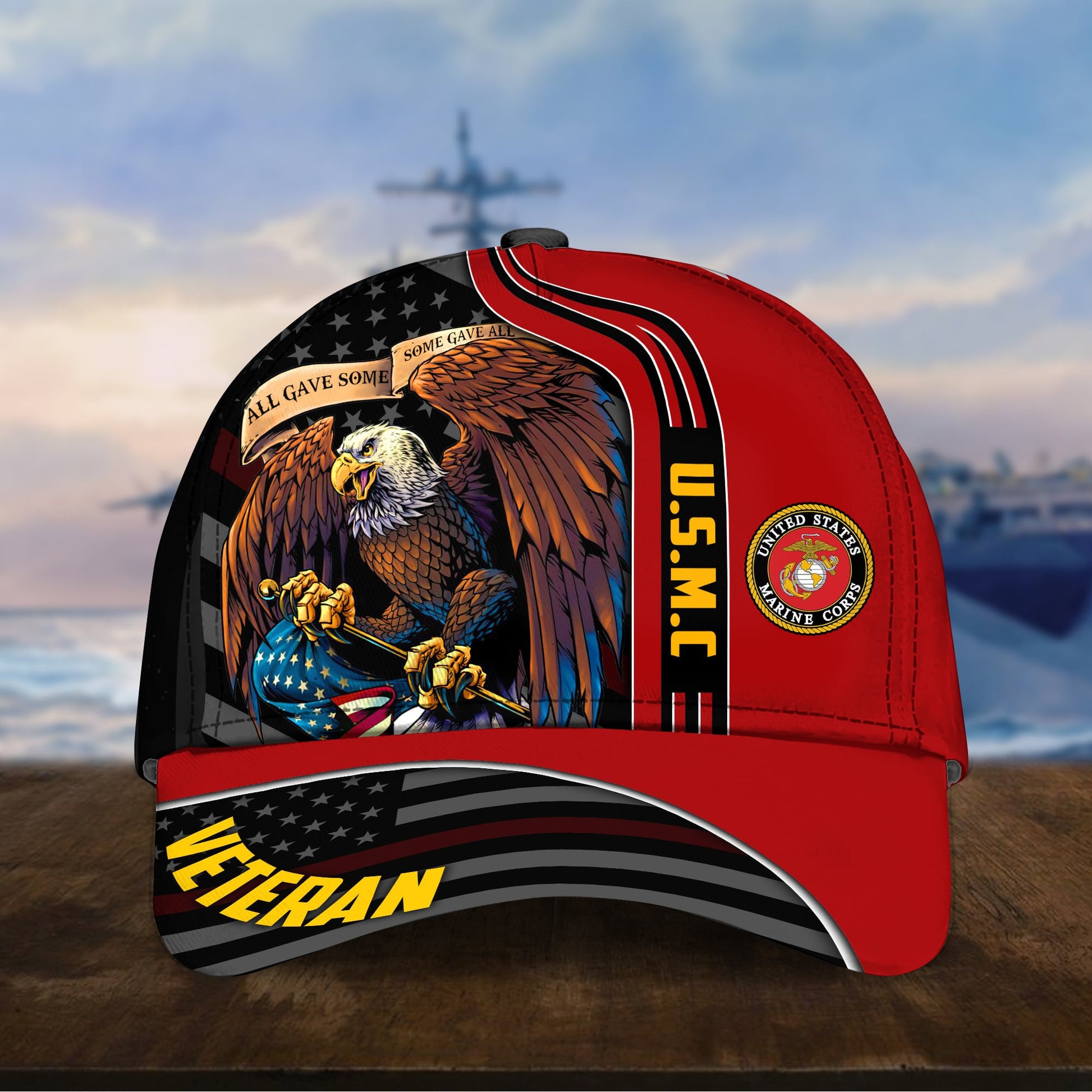 BlueJose Premium Honoring All Who Served US Veteran Cap NPVC171002