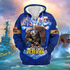 BlueJose Unique All Gave Some US Veteran Zip Hoodie