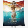 BlueJose God NVGO11QI Premium Quilt Blanket