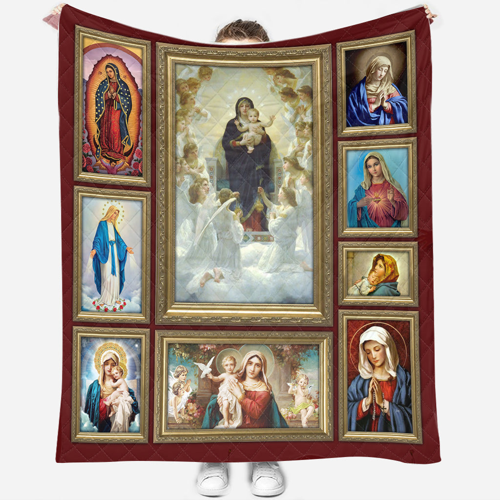 BlueJose God NVGO08QI Premium Quilt Blanket